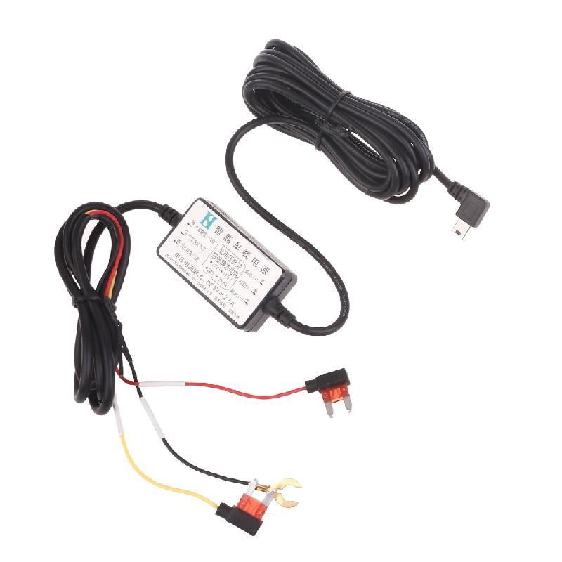 Car DVR Exclusive Power Box Cable 3-Wire 12V~30V to 5V 2.5A Mini USB ...