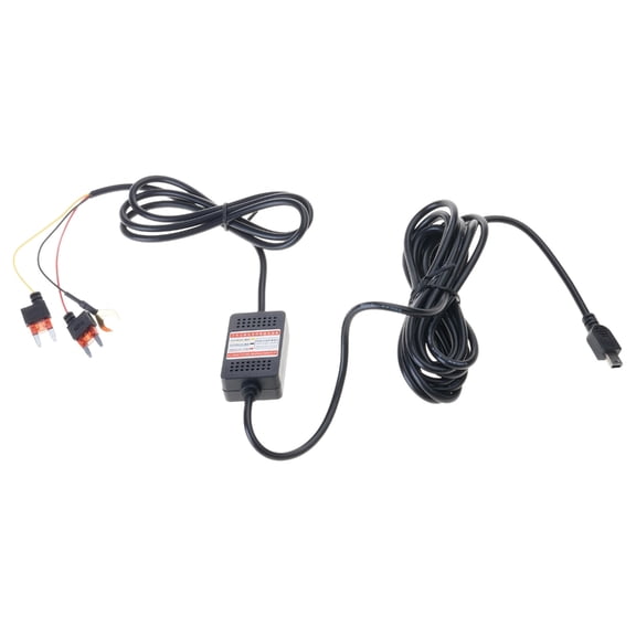 Car DVR Exclusive Power Boxes Cable 3-Wire 12~24V to 5V 3A Mini USB Cord Car Charging Wire for Mini USB Port Device