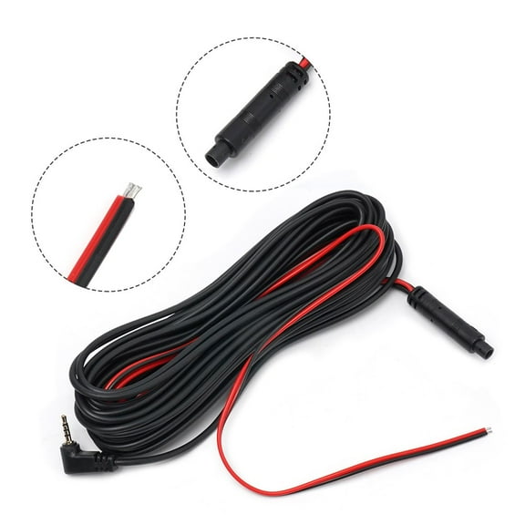 Car Dash Cam Extension Cable Dc 12V 4 Pin 10M Extension Cable Car Camera Rear View Camera Av Cable Fangkenuo