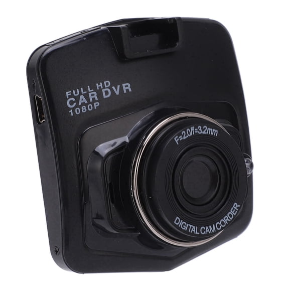 Car Dash Camera 1080P DVR Loop Recording Night Vision 170 Degree Wide Angle with Built-in Battery (GT300)