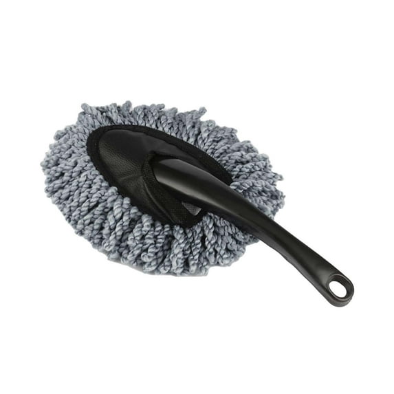 Car Dash Duster Brush, Super Soft Microfiber Multi-Functional Car Cleaning Brush, Scratch Free Dash Dusting Tool with a Anti-Skid Handle for Vehicle Home Kitchen Cleaning, 1 Pcs, 13.3x7.5"