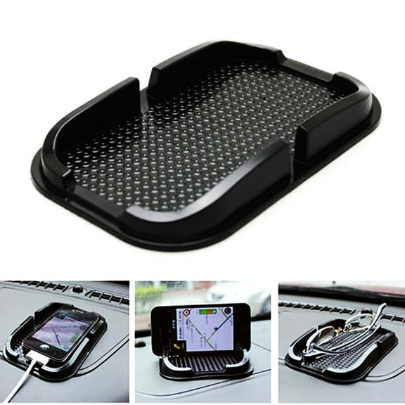 Car Dashboard Anti-Slip Mat,Universal Sticky Dash Pad Washable Reusable Car Non-Slip Mats for Phone Keys Sunglasses Electronic Devices