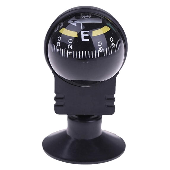 Car Dashboard Ball Compass, Inclinometer & Level Indicator, Black ...