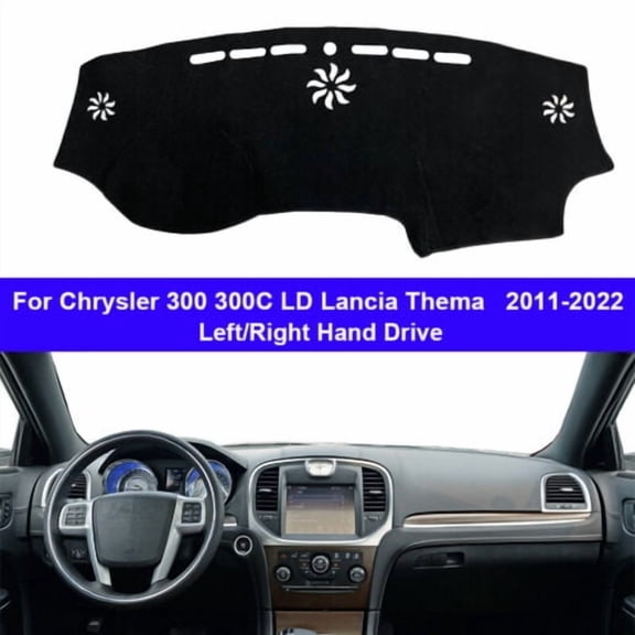 Car Dashboard Cover Dashmat Carpet For Chrysler 300 300C LD Lancia Thema 11-2022