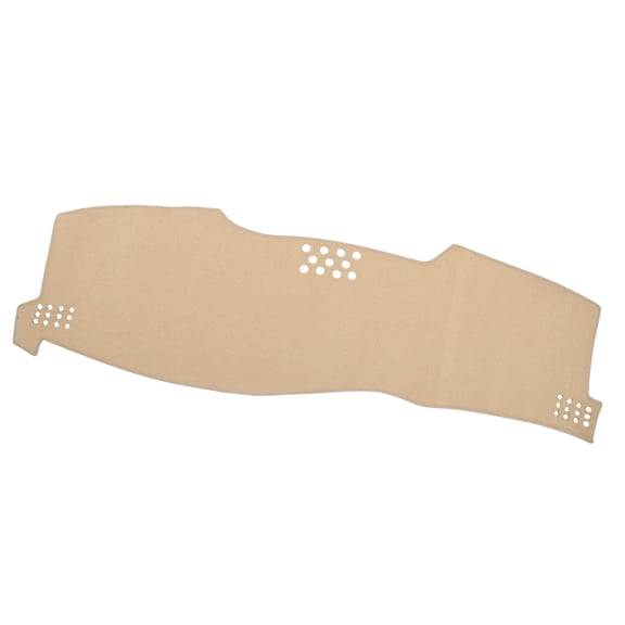 Car Dashboard Cover Mat Compatible for Toyota Avalon 2005-2010, Protective Polyester Beige Center Console Interior Trim Dash Board Mat