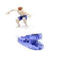 thumbnail image 1 of Car Dashboard Decorations Car Decorations Interior 3D Printed Blue Surfer Figurine Dashboard Decor Surfboard DecorforBeach Themed Car Interior Decor Single Pack, 1 of 8