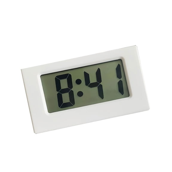 Car Dashboard Digital Clock Vehicle Electronic Clock with Jumbos LCD Time & Day Display Operated Desk Clocks