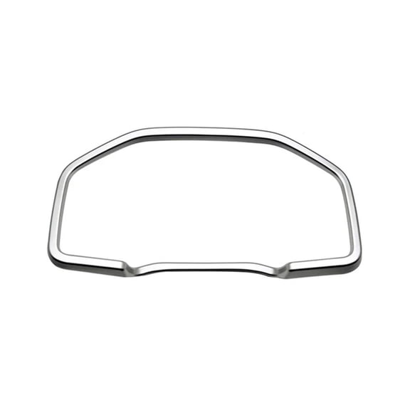 Car Dashboard Instrument Panel Frame Decorative Cover Trim Sticker For Mitsubishi Outlander 2022 2023 Chrome RHD