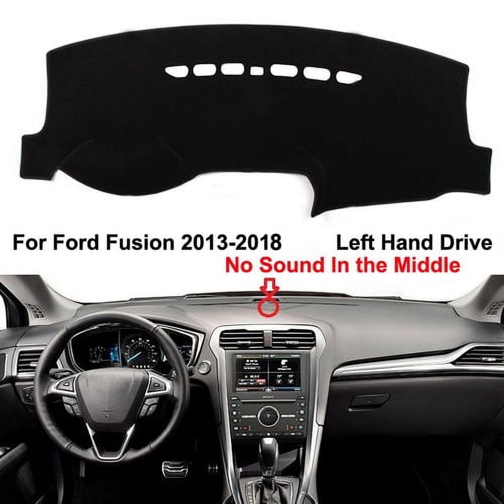Car Dashboard Mat Cover Dash Mat Dash Cover Anti-Sun for Ford Fusion 2013-2018