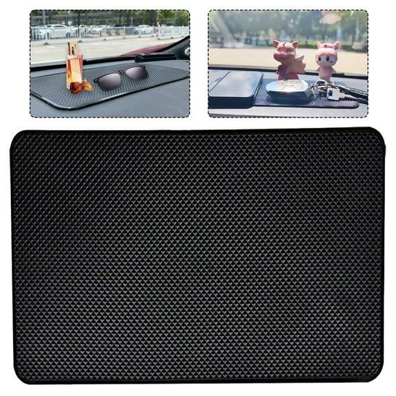 Car Dashboard Non Slip Mat,10.6"x 5.9" Anti Slip Pad,Non-Slip Mat for Phones Sunglasses and More