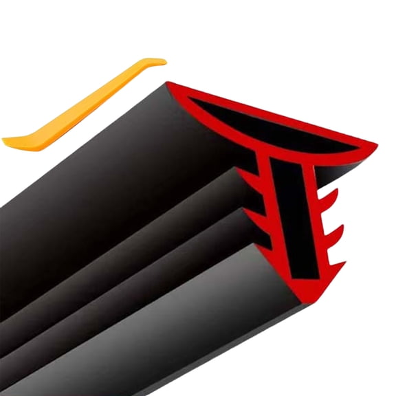 Car Dashboard Sealing Strips Car Soundproof Leakproof Sealant Strips Auto Front Windshield Gaps Abnormal Sound Strips