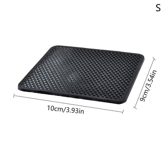 Car Dashboard Sticky Anti-Slip PVC Mat Auto Non-Slip Sticky Gel Pad Car Styling Interior For Phone Sunglasses Holder
