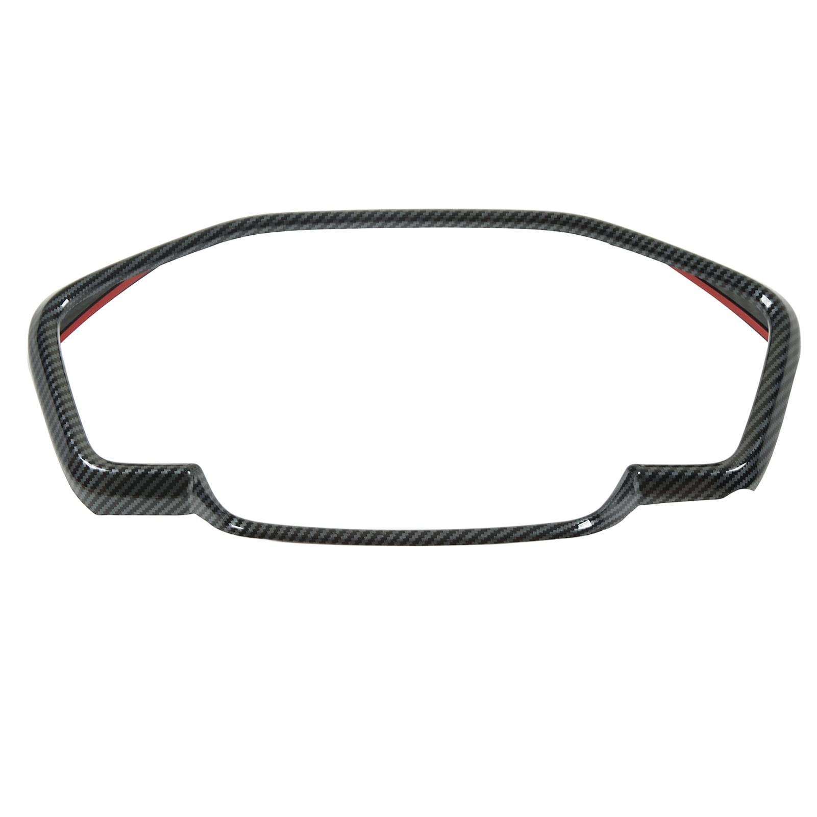 Car Dashboard Trim Frame, Console Dashboard Panel Trim Carbon Pattern