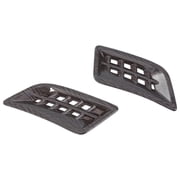 Car Dashboard Upper Air Vent Outlet Cover Trim For Toyota Alphard Vellfire 2024 LHD Wood Grain Color
