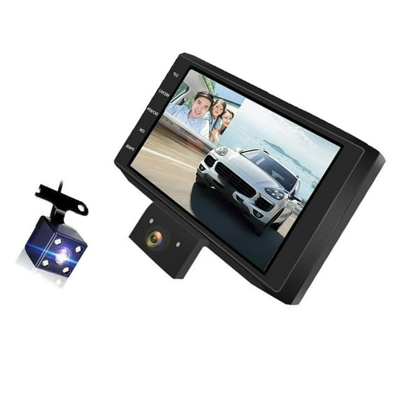 Car Dashcam with 1080P Resolution 4" Display Screen 2/3 Lens Wide Viewing With Sensoring for Accident Evidence