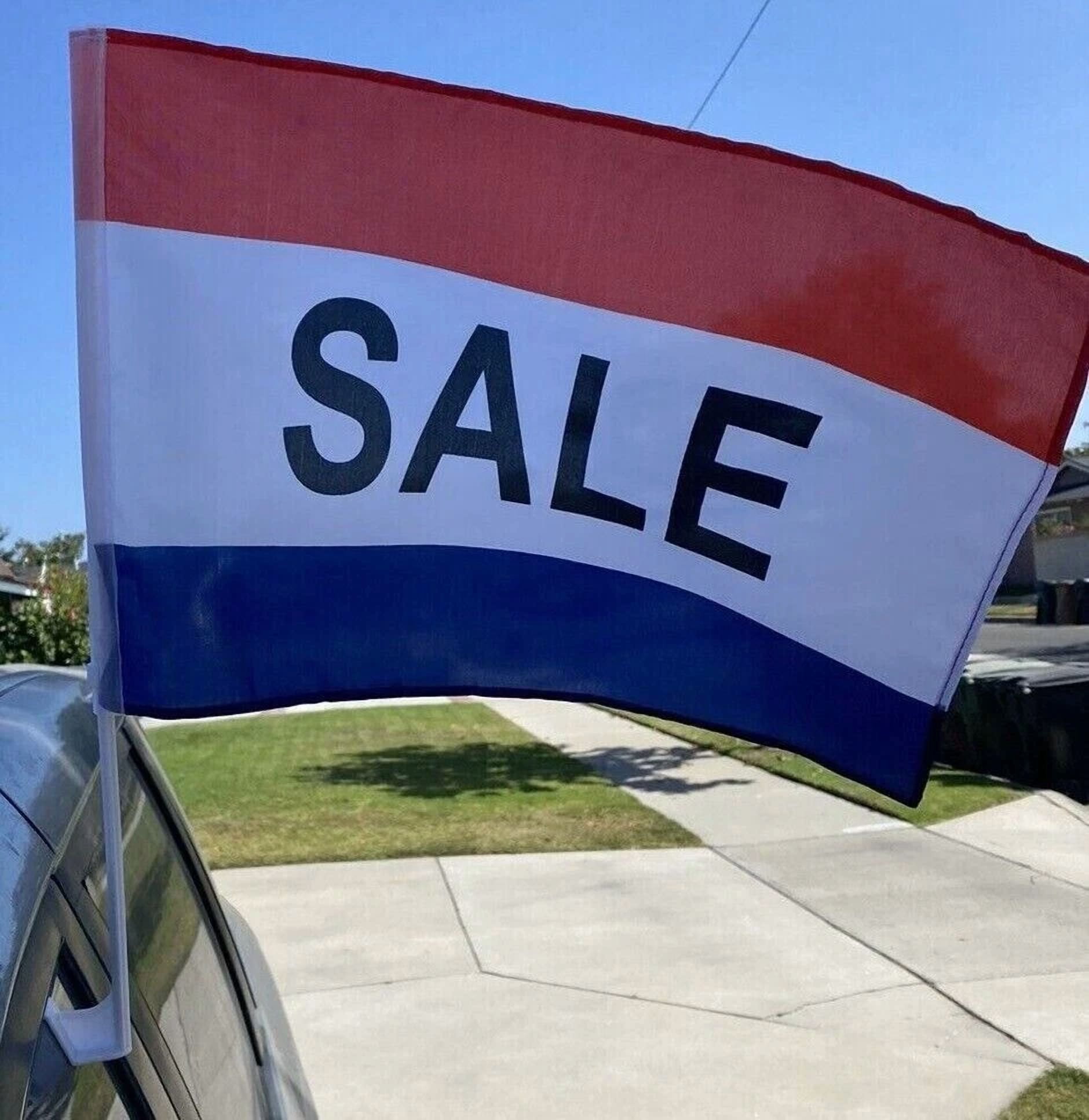 Car Lot Flag "Quality Used Cars" 3x5 Ft Polyester Flag - Car - Foto 3