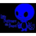 thumbnail image 1 of Car Decal Nightmare On Board Jack Skellington 6 Inch Blue Professional Sticker for Truck, Car, Tumbler, Cup, Laptop, Decor, Locker, Table, Window, 1 of 4