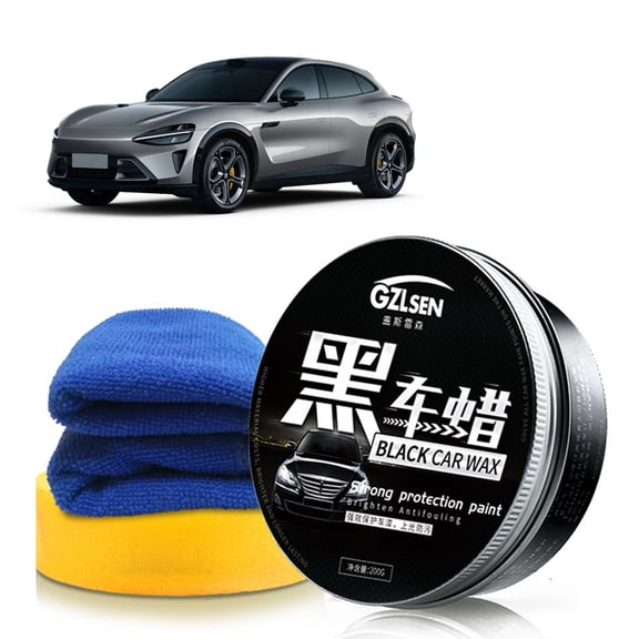 Car Decontamination Polish Wax, Paint Repair Scratch Remover, High Molecular Polymer Coating, Durable Hard Wax, Weather Resistant, Easy Application, Suitable for High-End Cars as show
