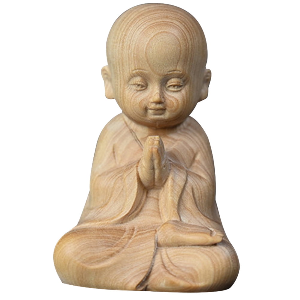 Car Decor Ornament Little Hand Pieces Buddha Zen Statue Decorations