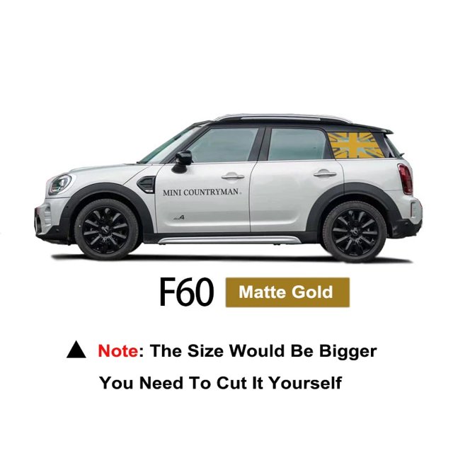 Car Decoration Vinyl Window Sticker Union Jack Decal For MINI Cooper
