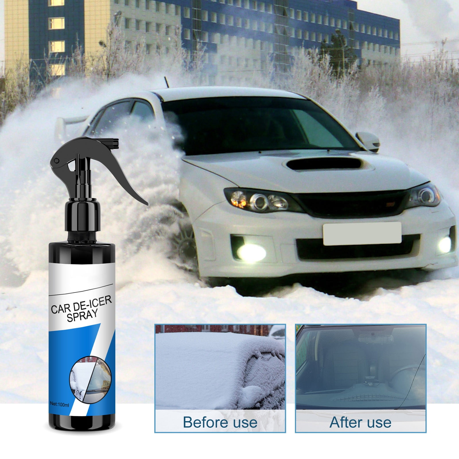 Car Defrost Spray Is A and Effective Way To Resist Violent Deicing and