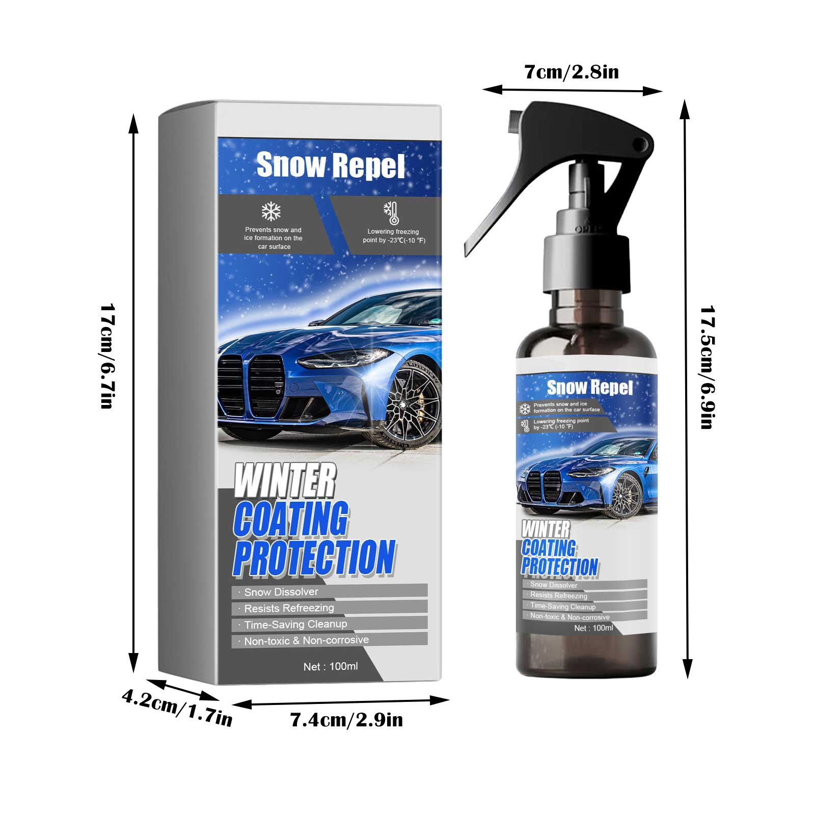 Car Defrost Spray Is Effective Way To Resist Violent Deicing And Your