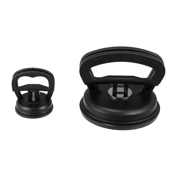 Car Dent Puller Removal Kit Automotive Body Repair Tool Pulling Suction Cup Handle Dent Remover Rubber ABS Black 2pcs