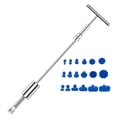 thumbnail image 1 of Car Dent Puller Repair Tools T Dent Remover Kit Auto Body Paintless Body Part Tool Sheet Metal Slide Removal Hammer, 1 of 6