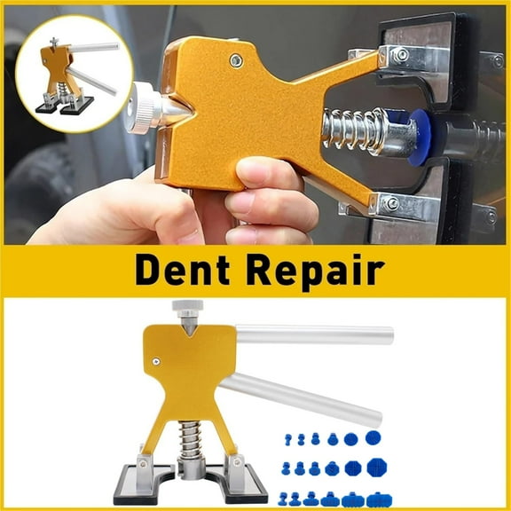 Car Dent Removal Kit, Automotive Dent Puller Kit,with 18 PCS Dent Puller Tabs for Auto Body Dents for Auto Hail Damage Repair & Other Metal Surface,Complete Solution for Minor Damage