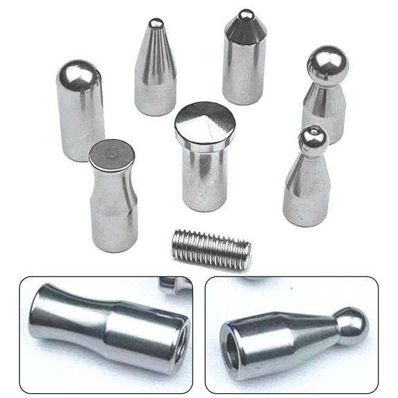 Car Dent Repair Kit 7Pcs Leveling Hammer With Multiple Replacement Heads