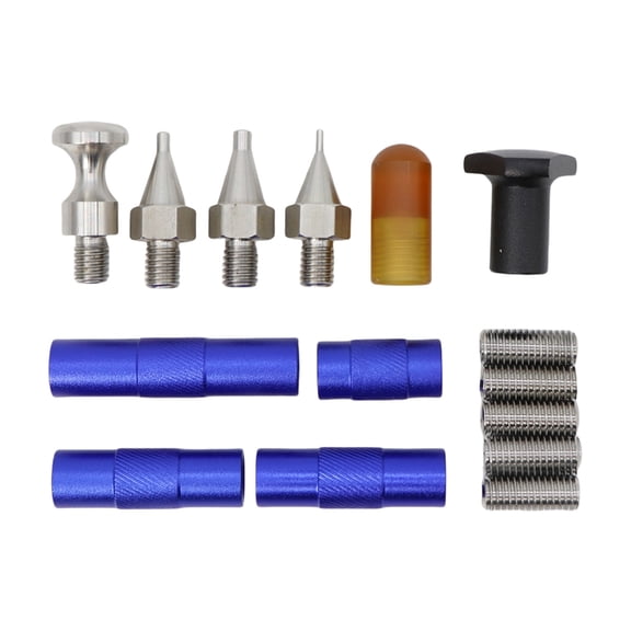 Paint Dent Repair Metal Knockdown Tool Tap Down Pen With Heads Tips Dent Removal Tool Auto Tap Down Tool