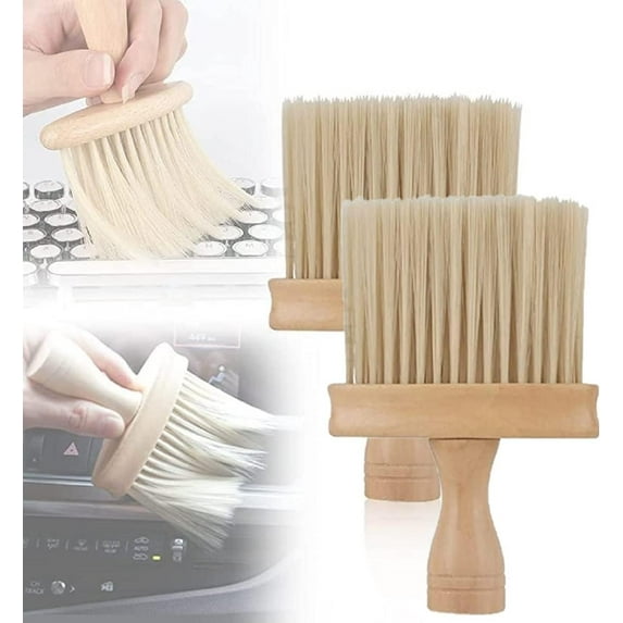 Car Detail Brush, Car Interior Dust Cleaning Brush, Soft Detailing Brush Dusting Tool, for Car Interiors and Deep Cleaning Keyboards (B)