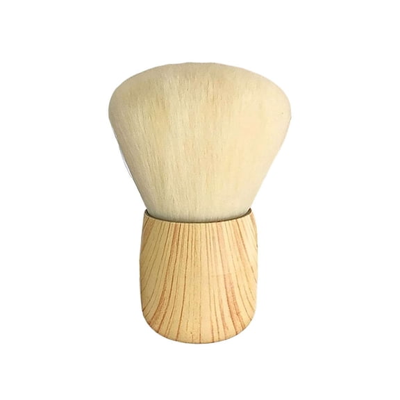 Car Detailing Brush, Nylon Interior Dust Brush with Wood-Grain Handle