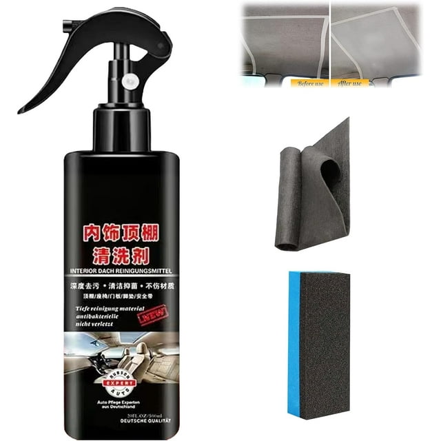 Car Detailing Headliner Cleaner, 250/500ml Car Detailing Kit Interior