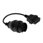 Car Diagnostic Connector Adapter Extension Cable 38 Pin OBD1 to 16 Pin OBD2 Diagnostic Cable 12V 30cm 1 Pc