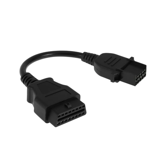 Car Diagnostic Connector Adapter Extension Cable 8 Pin to 16 Pin OBD2 Male to Female Diagnostic Cable 12V 30cm 1 Pc