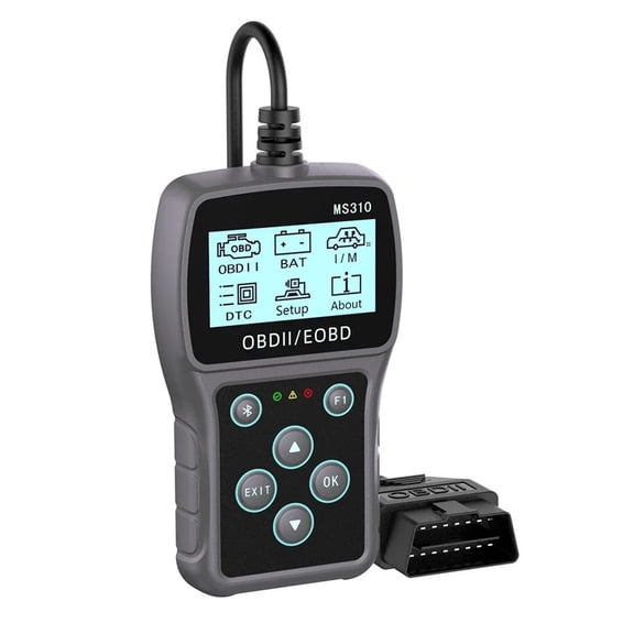 Car Diagnostic Scan Tool Work for Car Auto MS310 Vehicle OBD2 Code Reader Clear/Erase Codes Multi-language OBDII Scanner