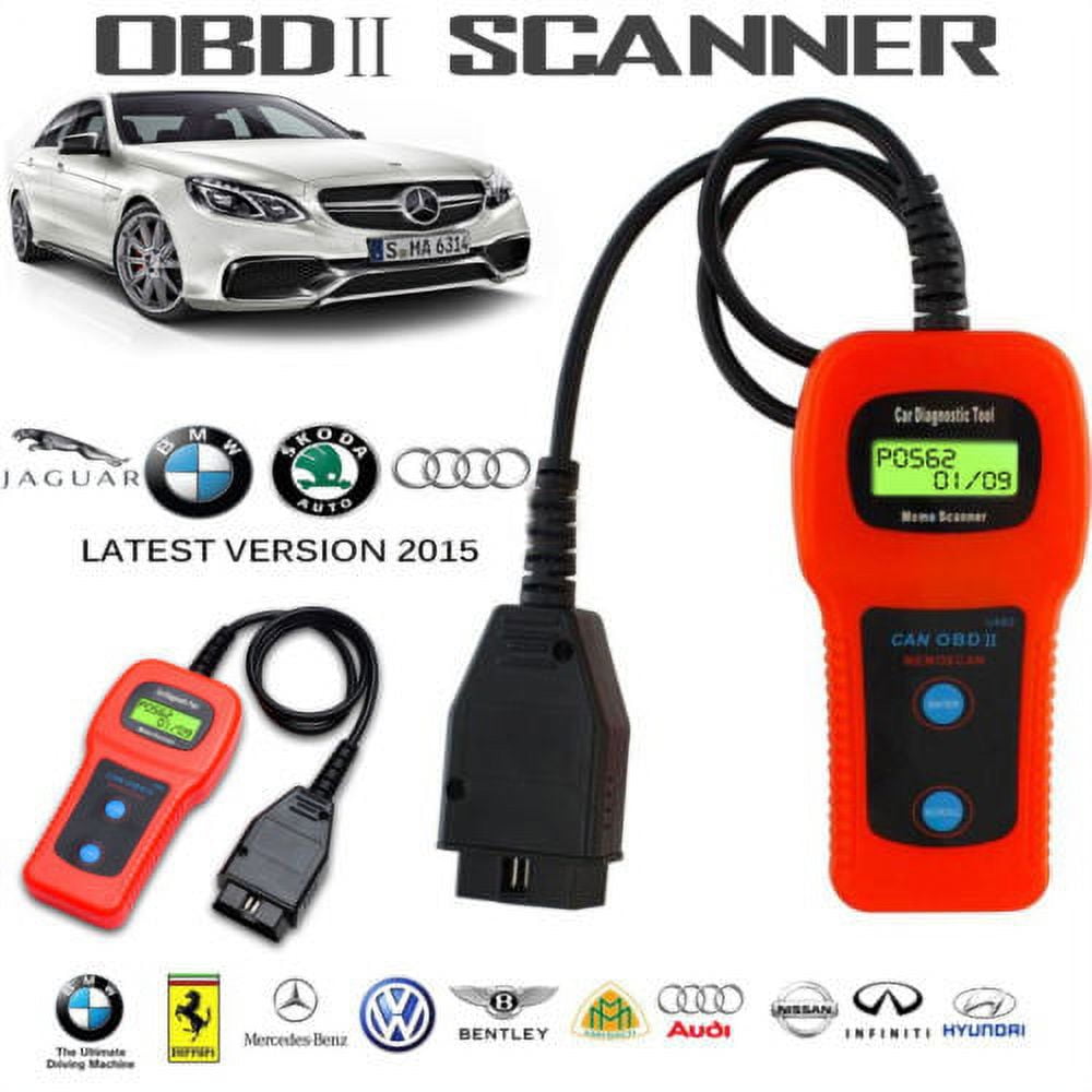 Car Diagnostic Scanner Tool U480 CAN OBDII OBD2 Memo Engine Fault Code