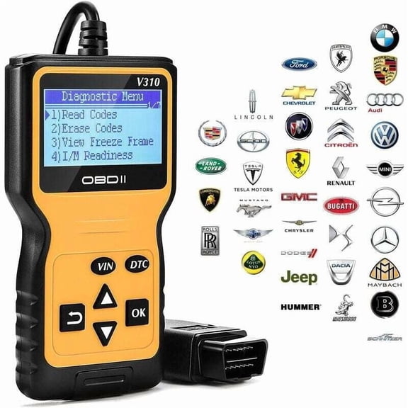 Car Diagnostic Tool - Engine Fault Code Reader, Read and Clear Codes, Car Diagnostic Scanner..