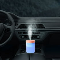 Taicans Car Diffuser Humidifier,200ML Car USB Humidifier with LED Light - Mini Portable Aroma Diffuser for office/Home,Continuous/Intermittent Spray,3.5H Runtime