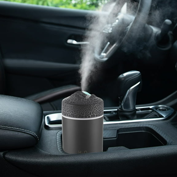 Car Diffuser Humidifier, 3.07*5.11 Inch USB Aromatherapy Essential Oil Diffuser Car Air Freshener Diffuser USB Cool Mist Mini Portable Diffuser for Car Home Office Bedroom