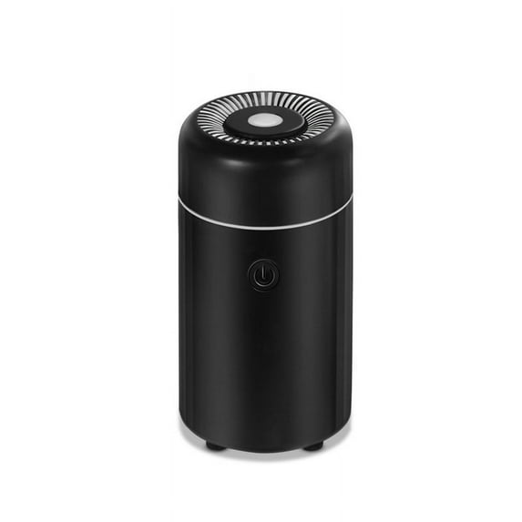 Car Diffusers for Essential Oils,USB Scent Diffuser, Aromatherapy Oil Diffusers, 7 Color for Car,Home,Travel,Black