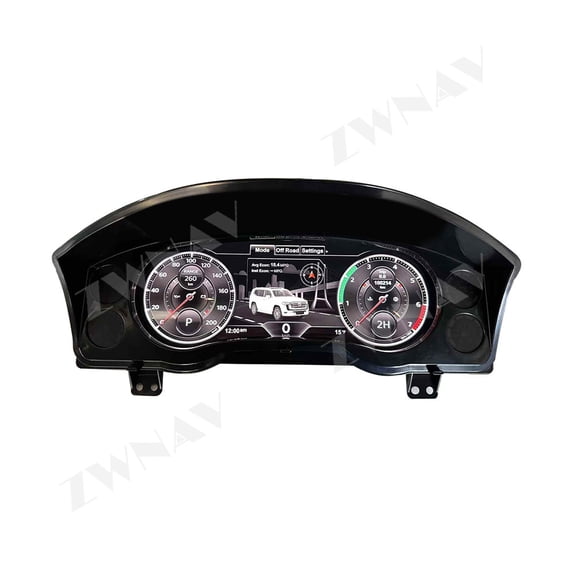 Car Digital Cluster For Toyota Land Cruiser LC200 2008-2020 LCD Instrument Panel Dash Auto Speedometer Odometer Virtual Cockpit Meter Screen