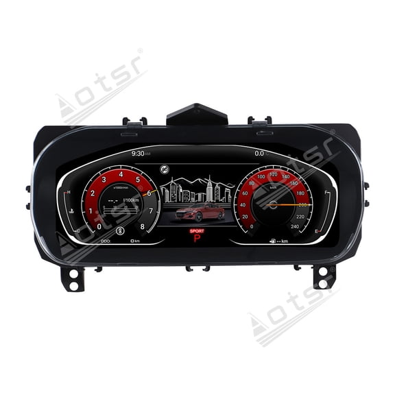 Car Digital Cluster Virtual Cockpit Carplay For Honda Accord 10 10th 2018-2023 Multimedia Player Dashboard Speed Meter Screen