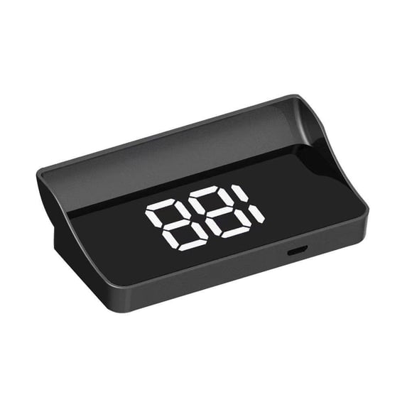 Car Digital GPS Speedometer HUD Head Up Display, Universal Windshield Speed Projector for Cars Trucks Buses Bicycles Scooters, Large Font Plug & Play