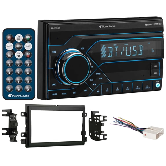 Car Digital Media Bluetooth Receiver w/ USB/AUX+Remote For 2004-2006 Ford F-150