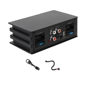 Car Digital Signal Processor Amplifier for Radio Stereo Subwoofer with Fiber Optic G22687