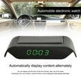 thumbnail image 1 of Car Digital Solar Clock Car Thermometer Dashboard Clock, 1 of 5
