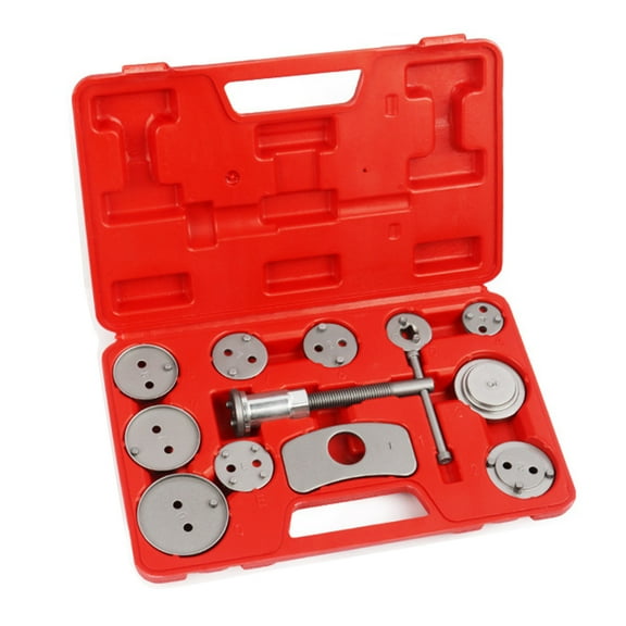 Car Disc Brake Caliper Piston Rewind Wind Back Tool 12 Pieces Disc Piston Caliper Brake Rewind Wind Back Tool