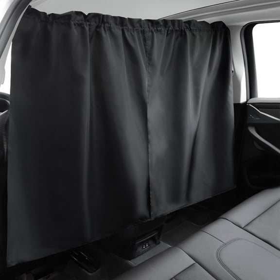 Car Divider Curtain - Wide Car Privacy Blackout Shades for Baby Nap, Removable Sedan SUV Van Sunshade Covers Screen for Car Camping Sleeping Accessories